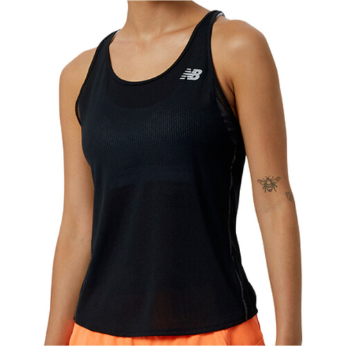 NEW BALANCE IMPACT RUN TANK negro