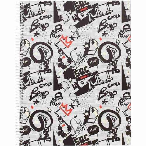 TOTTO CUADERNO A4 TAPA DURA FORRADA gris