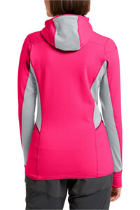 Haglofs forro polar mujer Haglofs L.I.M Mid Comp Hood Women vista trasera Haglofs forro polar mujer Haglofs L.I.M Mid Comp Hood Women vista trasera