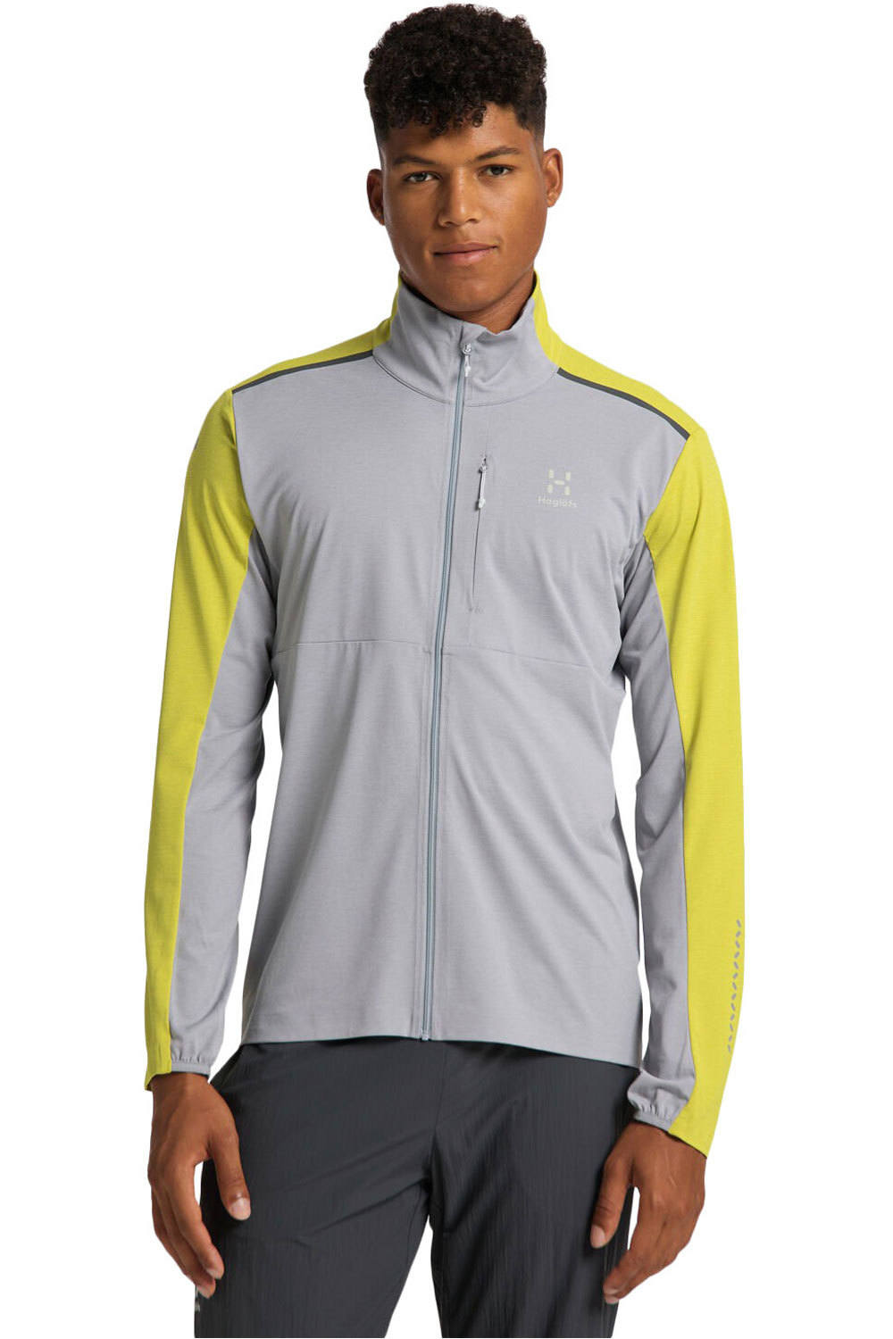 Haglofs forro polar hombre Haglofs L.I.M Strive Mid Jacket Men vista frontal Haglofs forro polar hombre Haglofs L.I.M Strive Mid Jacket Men vista frontal