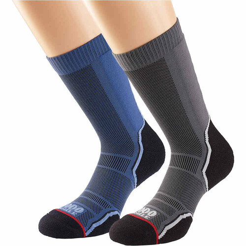 ULTIMATE PERFORMANCE TREK SOCK - 2 PARES azul