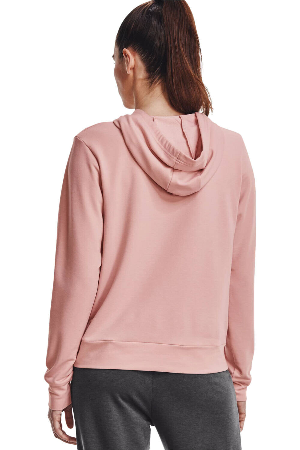 Under Armour sudadera mujer Under Armour Rival Terry Hoodie vista trasera Under Armour sudadera mujer Under Armour Rival Terry Hoodie vista trasera