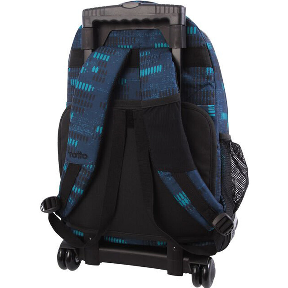 Totto mochila deporte Totto Mochila de ruedas con bolsillo para porttil Renglones 03 Totto mochila deporte Totto Mochila de ruedas con bolsillo para porttil Renglones 03