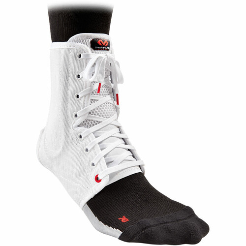 MCDAVID ANKLE BRACE / LACE-UP WITH STAYS blanco