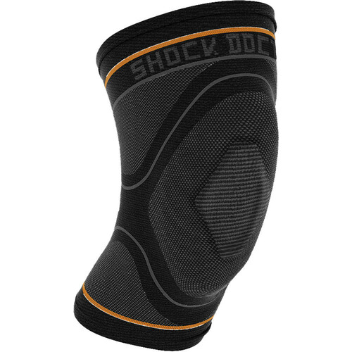 SHOCK DOCTOR COMPRESSION KNIT ELBOW SLEEVE negro