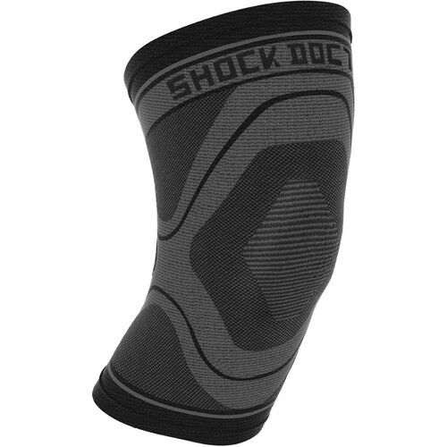 SHOCK DOCTOR COMPRESSION KNIT KNEE SLEEVE negro