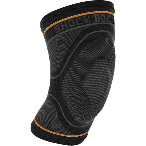 SHOCK DOCTOR COMPRESSION KNIT KNEE SLEEVE WITH GEL rosa