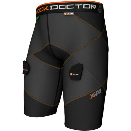 SHOCK DOCTOR ICE HOCKEY CROSS COMPRESSION SHORT WITH AIRCORE CUP