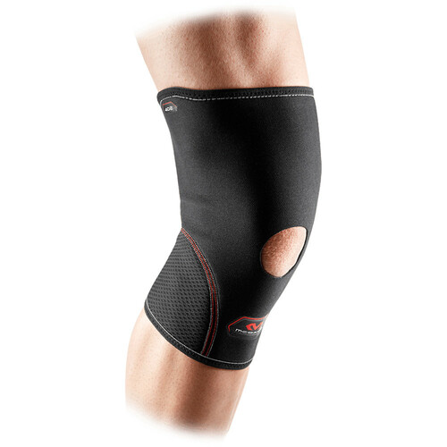 MCDAVID KNEE SUPPORT WITH OPEN PATELLA negro