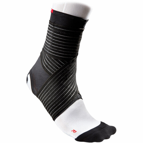 MCDAVID ANKLE SUPPORT MESH WITH STRAPS negro