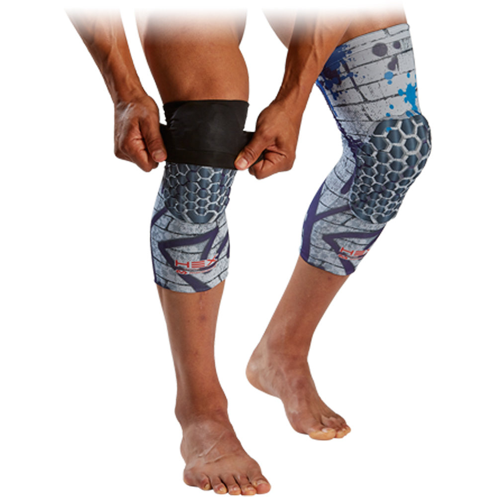 Mcdavid rodillera Mcdavid HEX Reversible Leg Sleeve vista detalle Mcdavid rodillera Mcdavid HEX Reversible Leg Sleeve vista detalle
