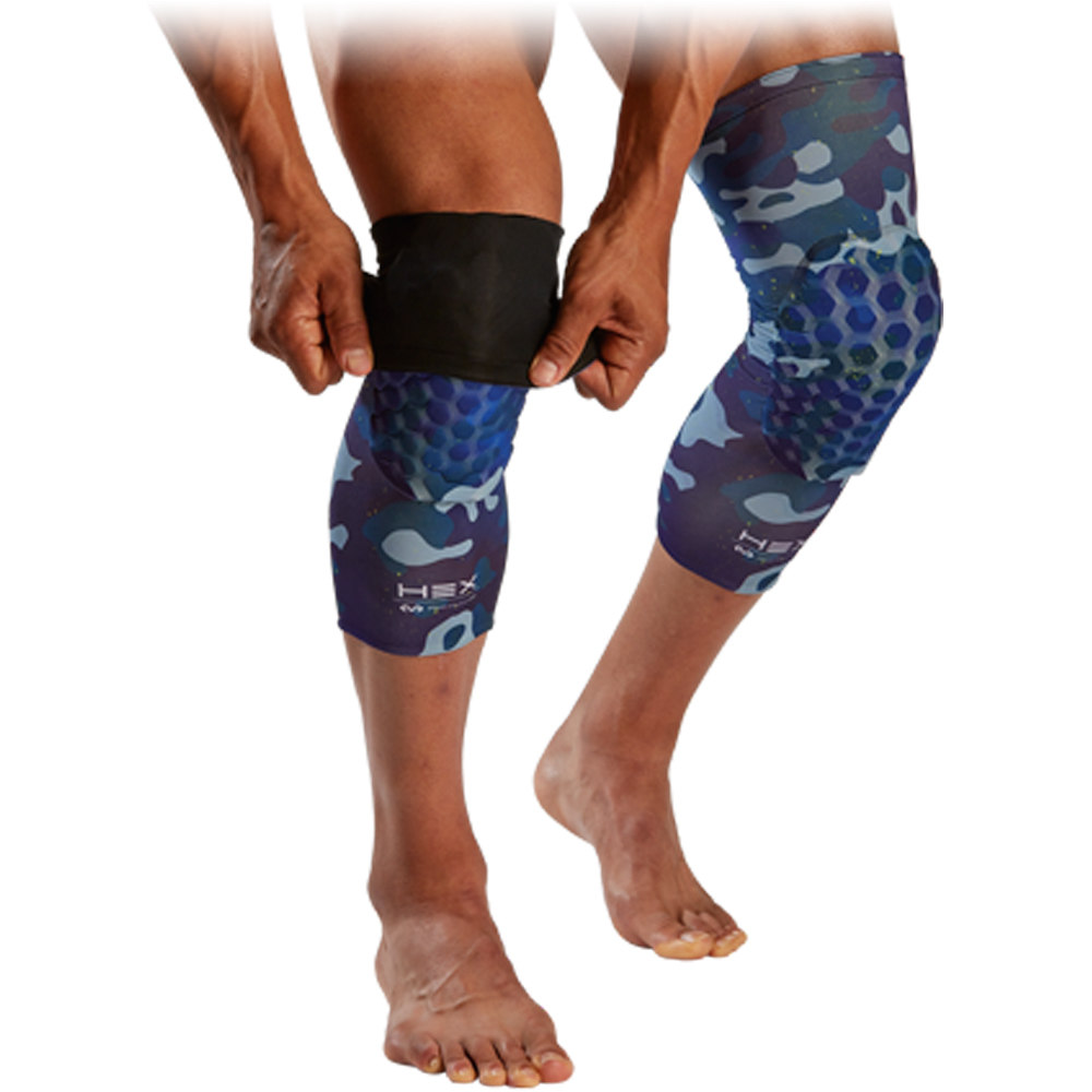 Mcdavid rodillera Mcdavid HEX Reversible Leg Sleeve vista detalle Mcdavid rodillera Mcdavid HEX Reversible Leg Sleeve vista detalle