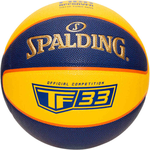 SPALDING TF-33 GOLD 2021 SZ6 COMPOSITE BASKETBALL amarillo