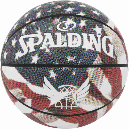 SPALDING TREND STARS STRIPES SZ7 COMPOSITE BASKETBALL