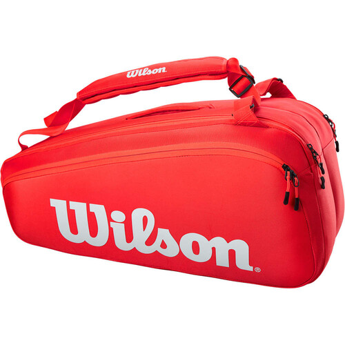 WILSON SUPER TOUR 9 PK rojo
