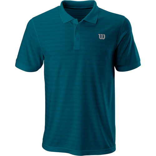 WILSON STRIPE POLO azul