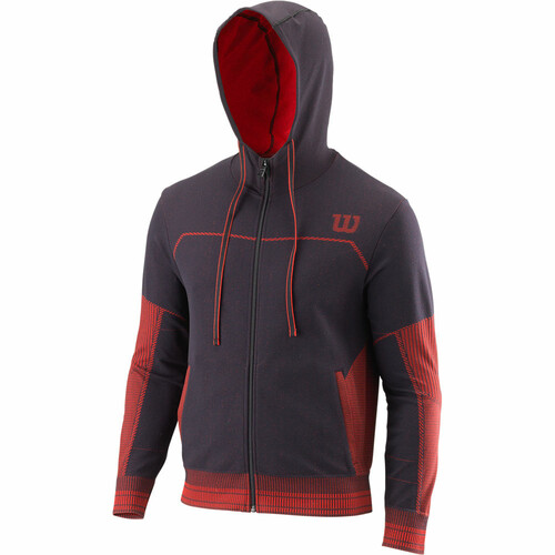 WILSON RUSH PRO SMLS HOODED JKT blanco