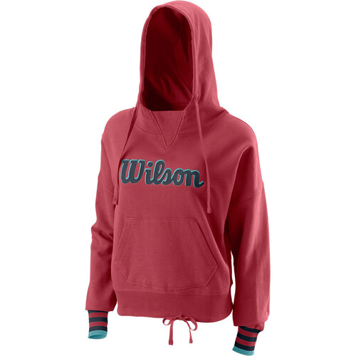 WILSON SCRIPT ECO CTN PO HDY W rojo