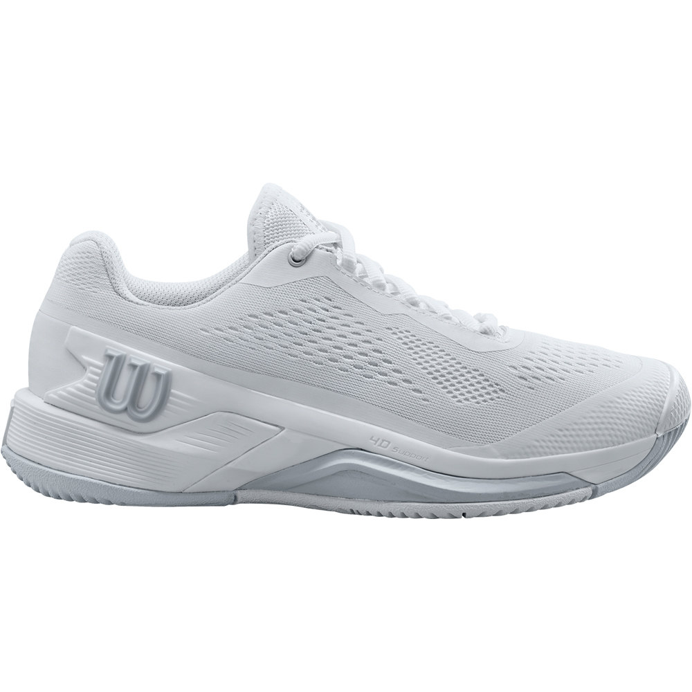 Wilson Zapatillas Tenis Mujer Wilson RUSH PRO 4.0 W lateral exterior Wilson Zapatillas Tenis Mujer Wilson RUSH PRO 4.0 W lateral exterior