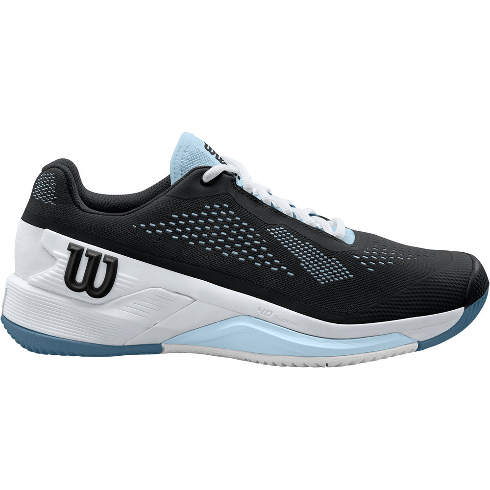 Wilson Zapatillas Tenis Mujer Wilson RUSH PRO 4.0 W lateral exterior Wilson Zapatillas Tenis Mujer Wilson RUSH PRO 4.0 W lateral exterior