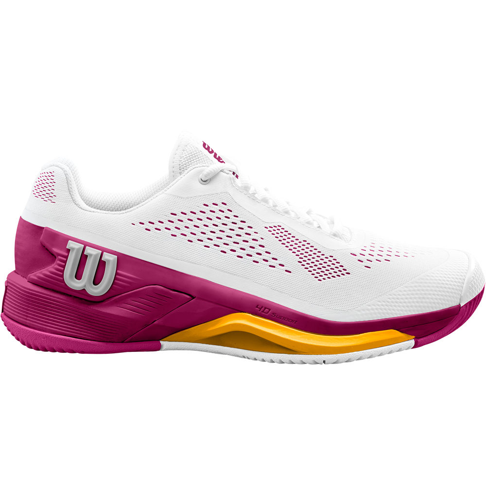 Wilson Zapatillas Tenis Mujer Wilson RUSH PRO 4.0 W lateral exterior Wilson Zapatillas Tenis Mujer Wilson RUSH PRO 4.0 W lateral exterior
