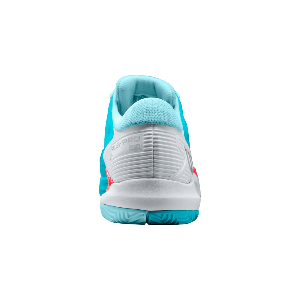 Wilson Zapatillas Tenis Mujer Wilson RUSH PRO ACE CLAY W vista trasera Wilson Zapatillas Tenis Mujer Wilson RUSH PRO ACE CLAY W vista trasera