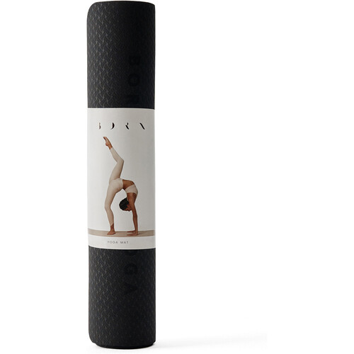 BORN LIVING YOGA MAT MAT WAVE-6MM negro