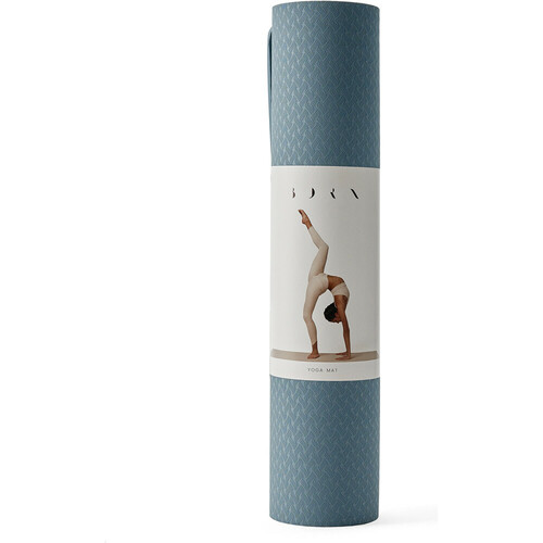 BORN LIVING YOGA MAT MAT WAVE-6MM azul