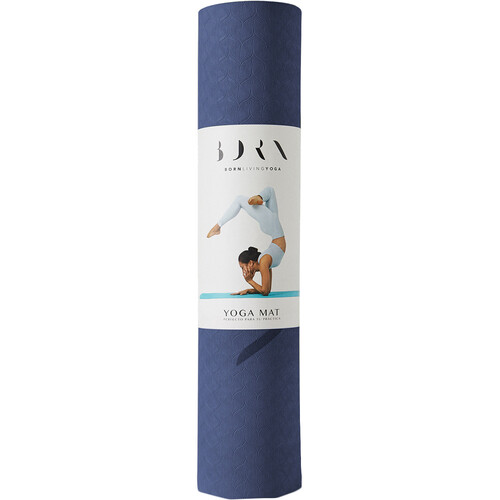 BORN LIVING YOGA MAT MAT WAVE-6MM azul