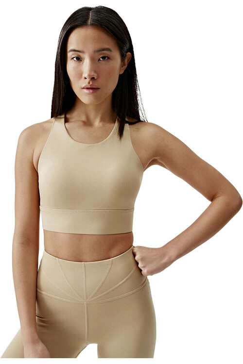 BORN LIVING YOGA BRA FRIDA marron