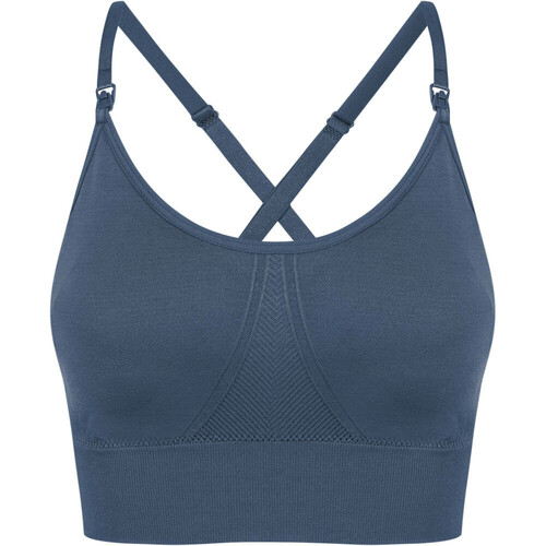 BORN LIVING YOGA BRA MATERNITY azul
