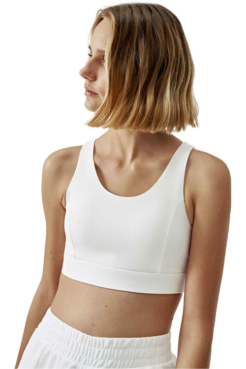 BORN LIVING YOGA BRA PADMA blanco