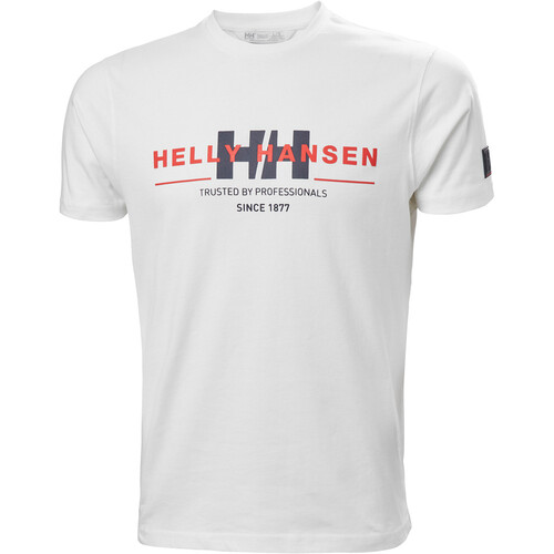 HELLY HANSEN RWB GRAPHIC T-SHIRT blanco