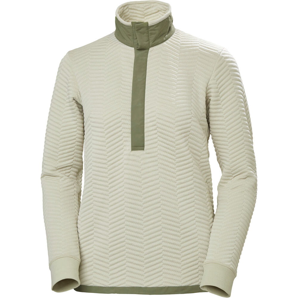 Helly Hansen forro polar mujer Helly Hansen W LILLO SNAP PULLOVER vista frontal Helly Hansen forro polar mujer Helly Hansen W LILLO SNAP PULLOVER vista frontal
