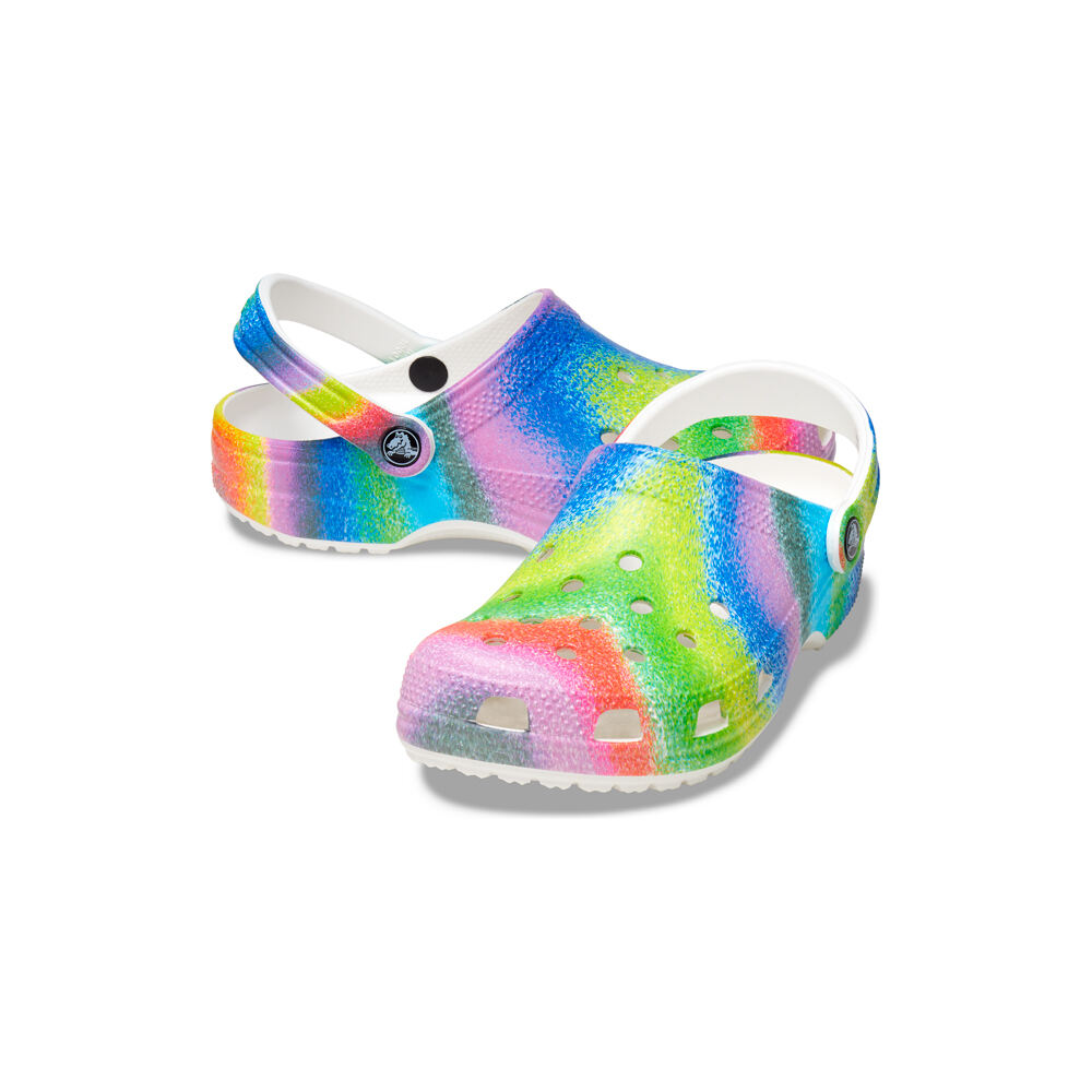 Crocs zueco mujer Crocs Classic Spray Dye Clog lateral interior Crocs zueco mujer Crocs Classic Spray Dye Clog lateral interior