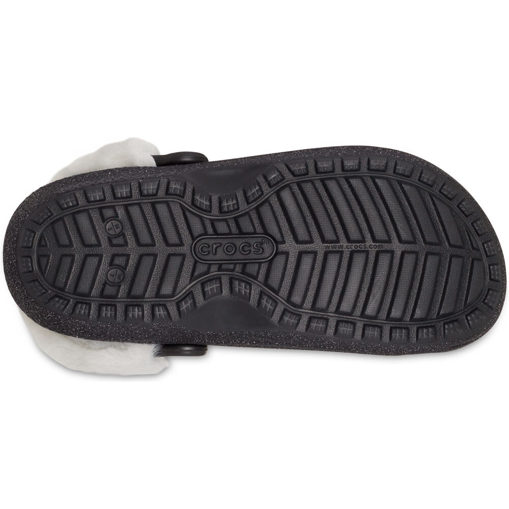 Crocs zueco mujer Crocs ClassicLinedDiscoGlitterClog vista trasera Crocs zueco mujer Crocs ClassicLinedDiscoGlitterClog vista trasera