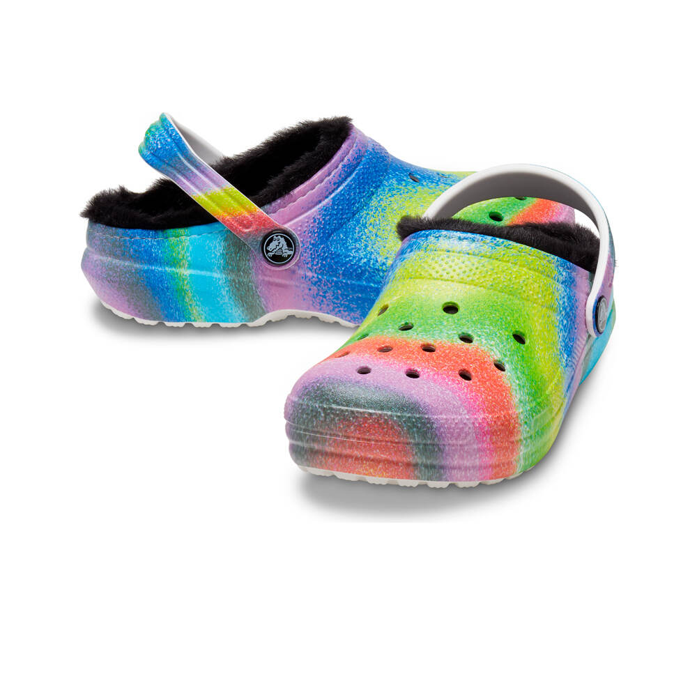 Crocs zueco niño Crocs Classic Lined Spray Dye Clog K puntera Crocs zueco niño Crocs Classic Lined Spray Dye Clog K puntera