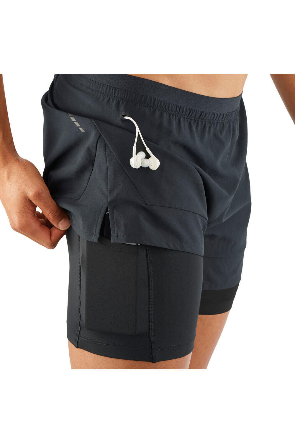Salomon pantaloneta técnica hombre Salomon CROSS 2IN1 SHORTS M 03 Salomon pantaloneta técnica hombre Salomon CROSS 2IN1 SHORTS M 03