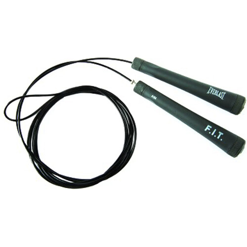 EVERLAST SPEED ROPE + SOCKET JOINT negro