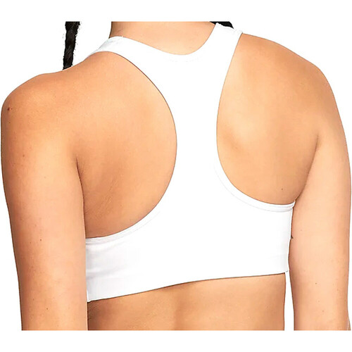NIKE W NK DF SWSH 1PP BRA blanco