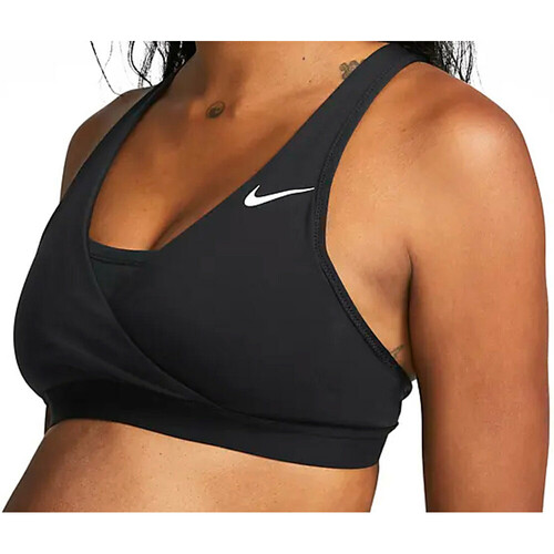 NIKE NIKE DF (M) SWOOSH BRA negro