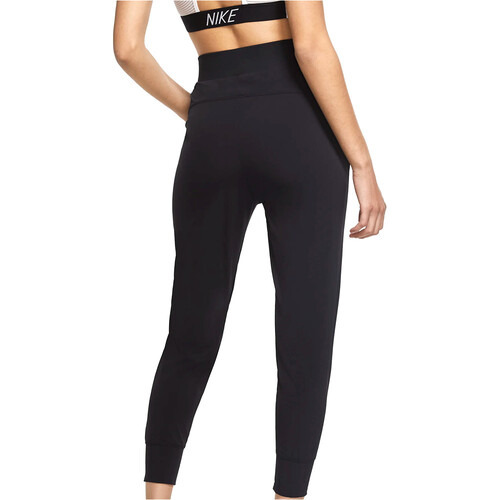 NIKE W NK BLISS LUXE MR PANT negro