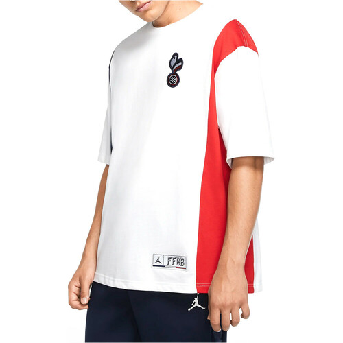 NIKE FRA JD TSHIRT SS blanco