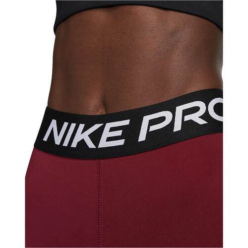 NIKE W NP 365 SHORT 3IN rojo
