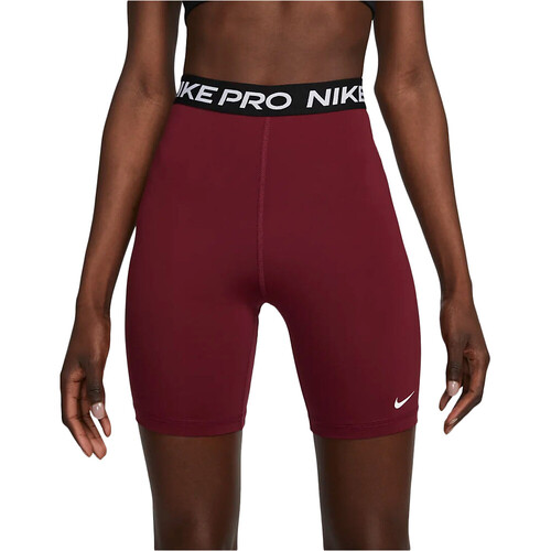NIKE W NP 365 SHORT 7IN HI RISE rojo