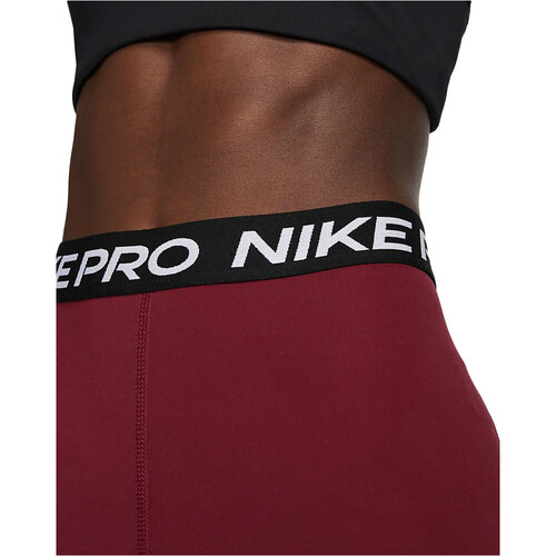 NIKE W NP 365 SHORT 7IN HI RISE rojo