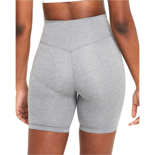 NIKE W NK ONE DF MR 7IN SHRT gris