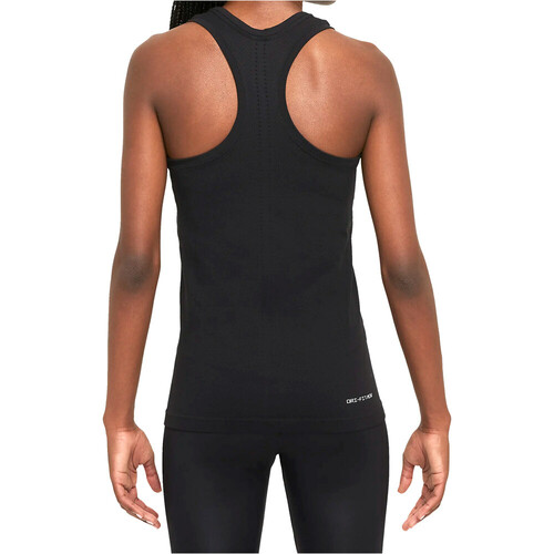 NIKE W NK DFADV AURA SLIM TNK negro