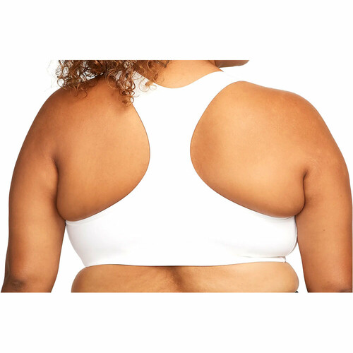 NIKE W NK DF SWSH PLUS BRA NON PAD blanco
