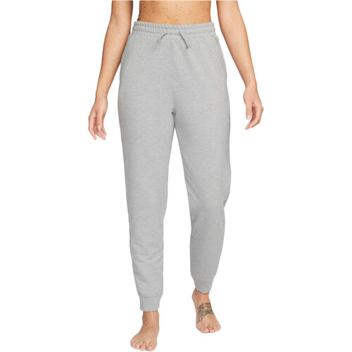 NIKE W NY DF FLC JOGGER 7/8 gris